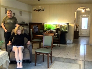 Amateur fetish big booty bitch riding with her bum