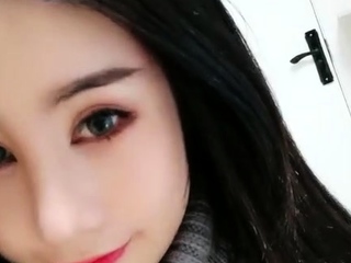 Asian japanese teen with outdoors