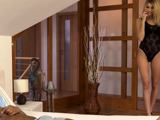 BLACK4K. Stunner blacked by hung lover