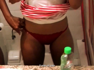 Cute Black College Girl With Fit Body Eating Ass And Pussy!