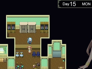 Hentai redhead gives blowjob and having sex