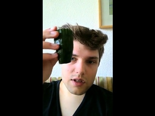 I put cucumber in my ass, then eat it