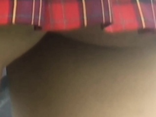 Japanese teen upskirted