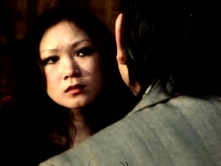 Nasty asian fetish slut gives deep throat blowjob for facial