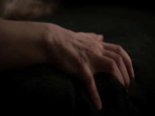 Sharon Stone first seen bottomless as a guy goes down on