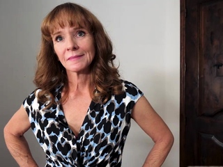 Stepgrandma, Cyndi slobbers Alex Jett’s massive dick