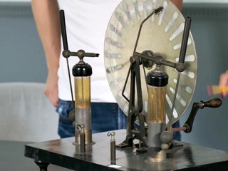 TUTOR4K. Spark Ran, So They Had to Fuck Electrically!