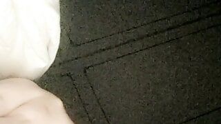 Tweaking, pinching & licking cute pink nipples to get them hard