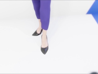 Two 3d cartoon cuties are ready for their bath