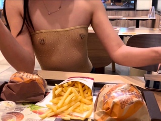 Very Hot Amateur French Teen couple tit fuck on Webcam