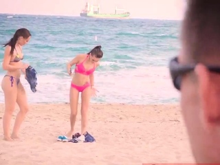 Young teen hardcore anal first time Best mates Aidra Fox and