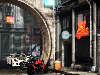 A sexy nerdy girl in cuffs gets fucked by a disco man