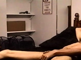 Slim straight amateur having fellatio duo with DILF