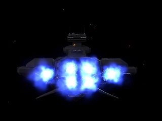 A sexy young blonde gets fucked by an alien in a spaceship