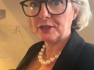 Amateur blond girl with big boobs getting fucked