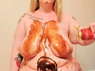 Amateur blondie solo anal masturbation