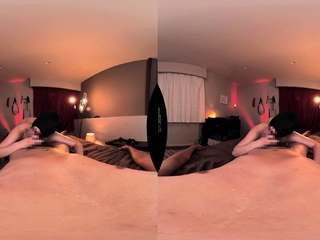 Busty Asian MILF in a bikini in hardcore DP action