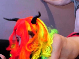 Nasty tattooed amateur hottie gets her cunt fucked hard