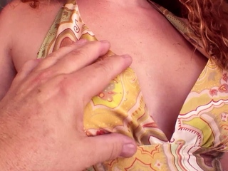 PAWG Ginger Girl talk to First Fat Cock Interracial Sex