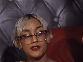 Small cock fat guy jerked by CFNM group