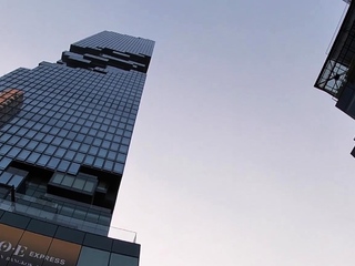 Amateur couple on a day out in Bangkok