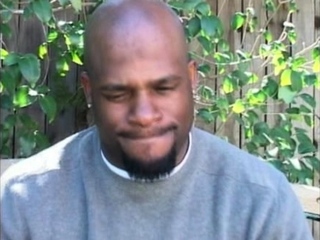 Amazing busty brunette slut doing blowjob outdoor