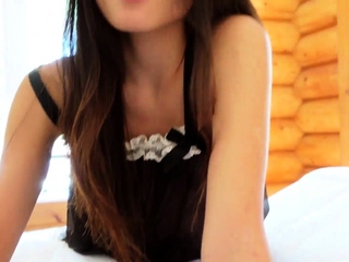 Eva gives you a POV blowjob handjob and footjob