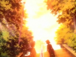 Hentai hottie flashing peachy cunt upskirt