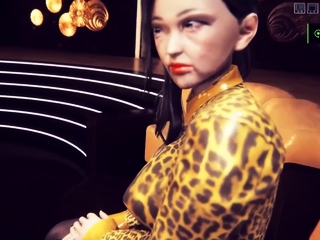 Hot 3D redhead licking a pussy while getting fucked