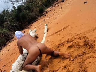 Ladysilva naked on beach, go fuck me