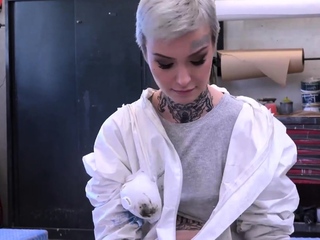 PASCALSSUBSLUTS – Short Hairy Tabitha Poison Fucked Roughly