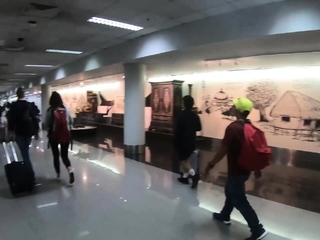 Big ass Thai GF fucked after travelling