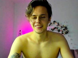 Amateur gay twinks solo masturbation action