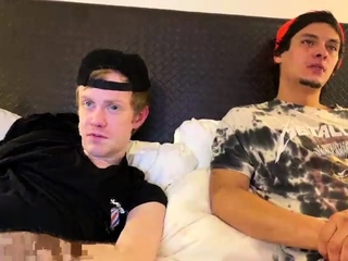 Cute amateur twink first time gay anal fuck in van