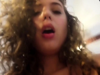 Czech amateur blowjob and fucking POV in public