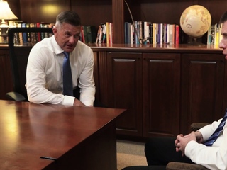 DILF Grasp fucks boy throughout his workplace desk