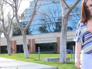 Dishy hottie Addison is masturbating after dinner