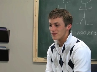 Hot teen homosexual lad bonks his school buddy until cumshot