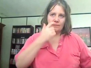 Mature Webam Sign Language