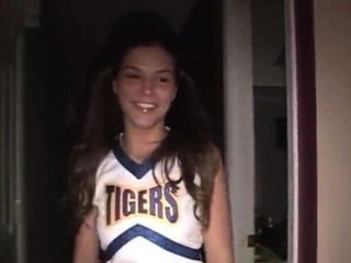 Sexy Cheerleader POV panties