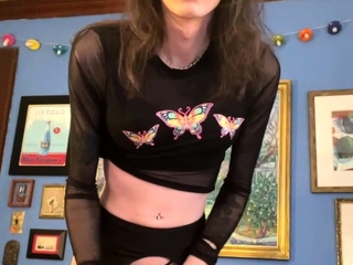 Amateur blondie solo anal masturbation