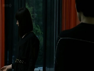 Carina Birrell showing her nice breasts when sitting naked