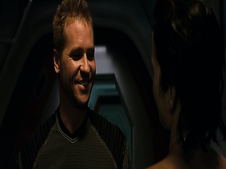 Carrie-Anne Moss of The Matrix fame first seen naked