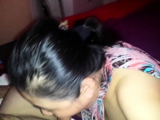 China girl Blow and doggy