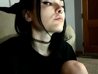 Close up teen pussy gaping action