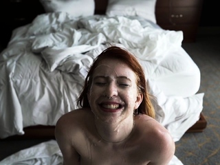 Dilettante cute wife group sex with bukkake