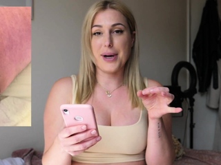 Dirty MILF femina teases small cocks in her collection