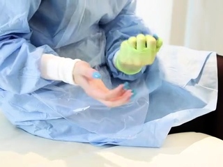 Empress Poison – Double Gloved Prostate Check and Semen