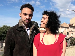 French couple, Azylis and Aaron, do it hard