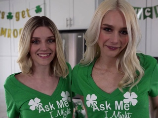 Kinky teen stepsister and BFF were nuts